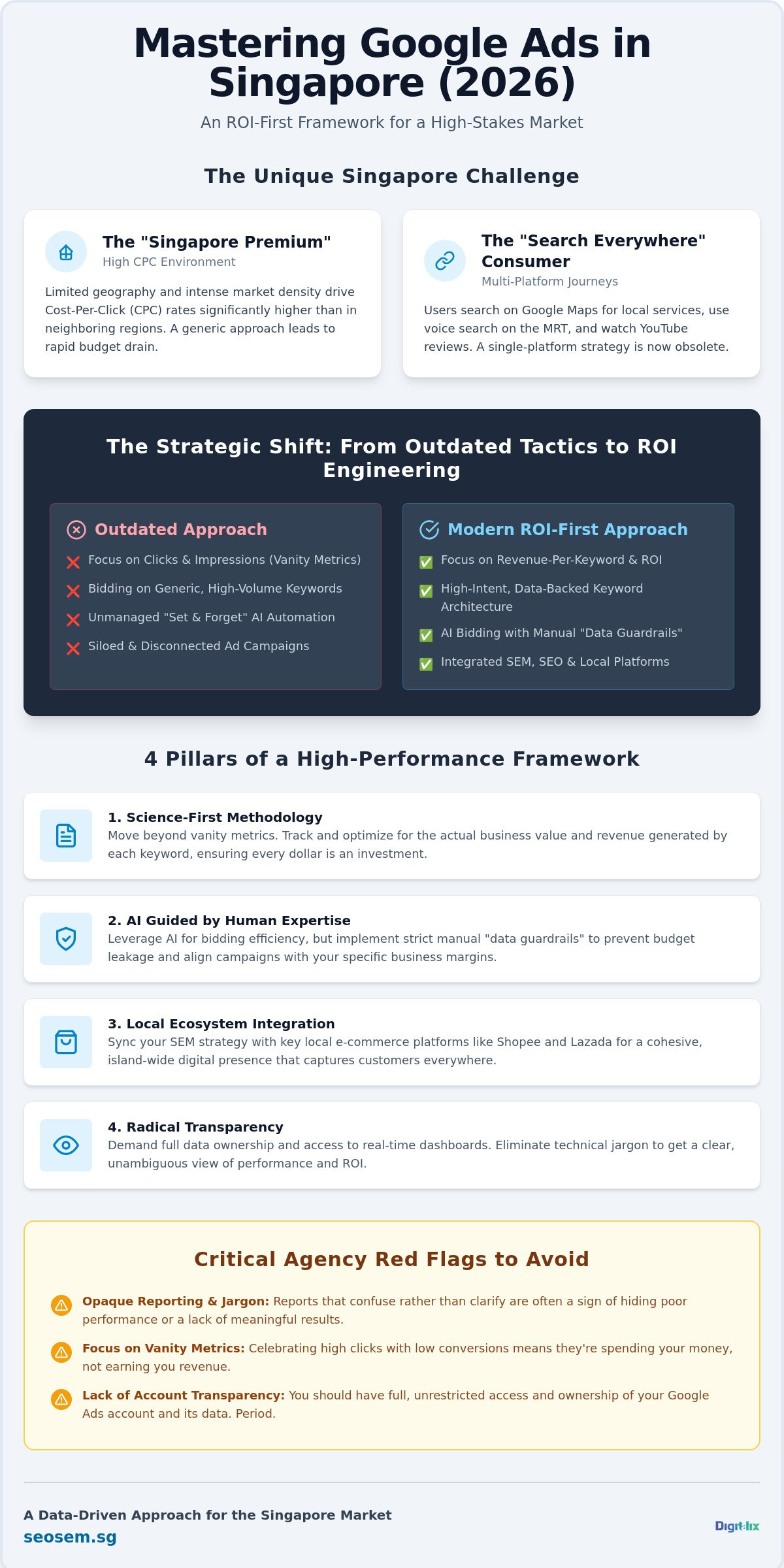 Google Ads Agency Singapore: The 2026 Strategic Guide to ROI